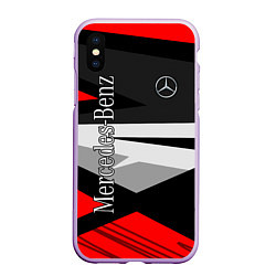 Чехол iPhone XS Max матовый Mercedes-Benz