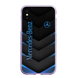 Чехол iPhone XS Max матовый Mercedes-Benz