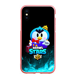 Чехол iPhone XS Max матовый Brawl stars MRP