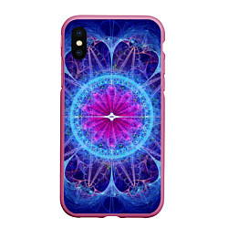 Чехол iPhone XS Max матовый Mandala 2