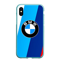 Чехол iPhone XS Max матовый BMW