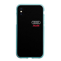 Чехол iPhone XS Max матовый AUDI