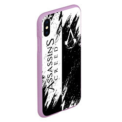 Чехол iPhone XS Max матовый ASSASSIN'S CREED, цвет: 3D-сиреневый — фото 2