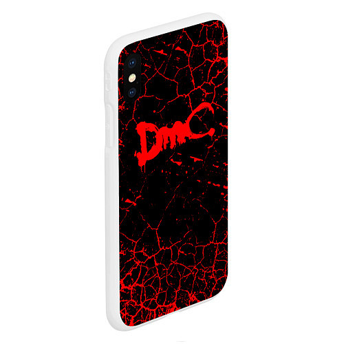 Чехол iPhone XS Max матовый DEVIL MAY CRY / 3D-Белый – фото 2