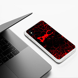 Чехол iPhone XS Max матовый DEVIL MAY CRY, цвет: 3D-белый — фото 2