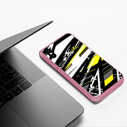 Чехол iPhone XS Max матовый Counter-Strike, цвет: 3D-малиновый — фото 2