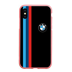 Чехол iPhone XS Max матовый BMW, цвет: 3D-баблгам