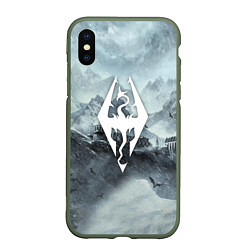 Чехол iPhone XS Max матовый THE ELDER SCROLLS