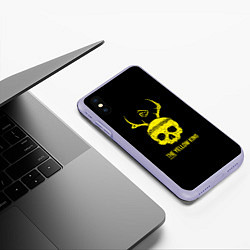 Чехол iPhone XS Max матовый Настоящий детектив, цвет: 3D-светло-сиреневый — фото 2