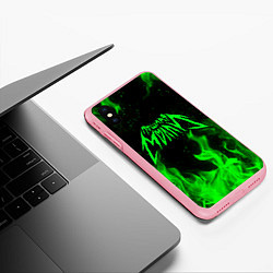 Чехол iPhone XS Max матовый ПОШЛАЯ МОЛЛИ, цвет: 3D-баблгам — фото 2