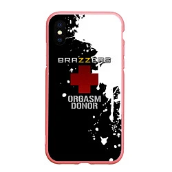 Чехол iPhone XS Max матовый Brazzers orgasm donor, цвет: 3D-баблгам