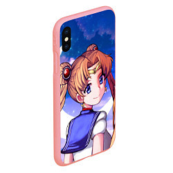 Чехол iPhone XS Max матовый SAILOR MOON, цвет: 3D-баблгам — фото 2