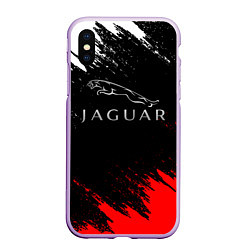 Чехол iPhone XS Max матовый Jaguar