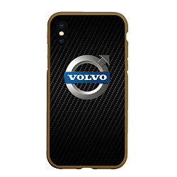 Чехол iPhone XS Max матовый VOLVO