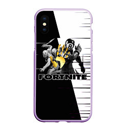 Чехол iPhone XS Max матовый Fortnite