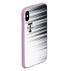 Чехол iPhone XS Max матовый Торпедо, цвет: 3D-сиреневый — фото 2
