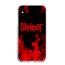 Чехол iPhone XS Max матовый SLIPKNOT