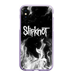 Чехол iPhone XS Max матовый SLIPKNOT