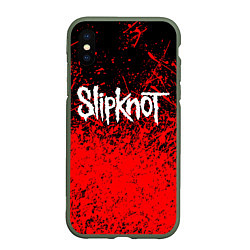 Чехол iPhone XS Max матовый SLIPKNOT