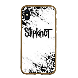 Чехол iPhone XS Max матовый SLIPKNOT