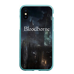 Чехол iPhone XS Max матовый Bloodborne, цвет: 3D-мятный