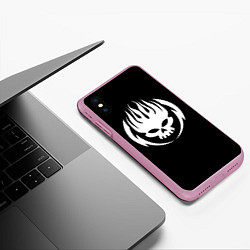 Чехол iPhone XS Max матовый THE OFFSPRING, цвет: 3D-розовый — фото 2