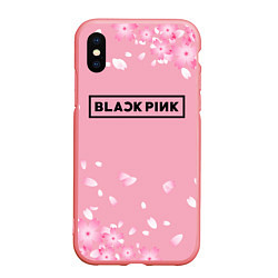 Чехол iPhone XS Max матовый BLACKPINK, цвет: 3D-баблгам