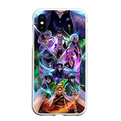 Чехол iPhone XS Max матовый KIMETSU NO YAIBA