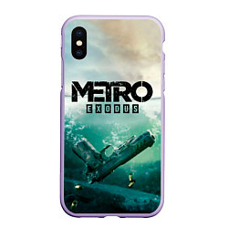 Чехол iPhone XS Max матовый METRO EXODUS