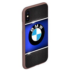 Чехол iPhone XS Max матовый BMW, цвет: 3D-коричневый — фото 2