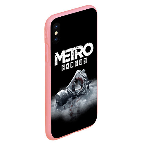 Чехол iPhone XS Max матовый METRO EXODUS / 3D-Баблгам – фото 2