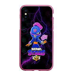 Чехол iPhone XS Max матовый BRAWL STARS TARA