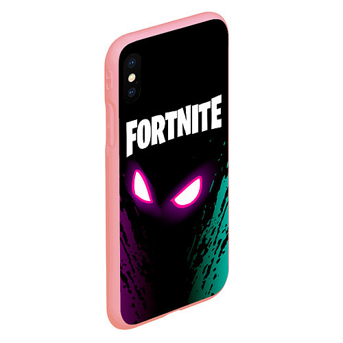 Чехол iPhone XS Max матовый FORTNITE / 3D-Баблгам – фото 2