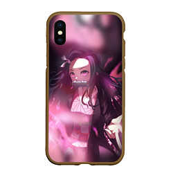 Чехол iPhone XS Max матовый NEZUKO