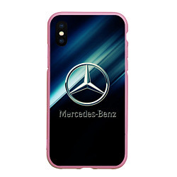 Чехол iPhone XS Max матовый Mercedes