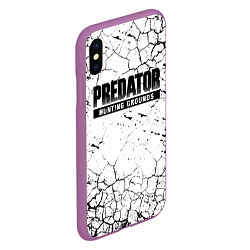 Чехол iPhone XS Max матовый PREDATOR: HUNTING GROUNDS, цвет: 3D-фиолетовый — фото 2