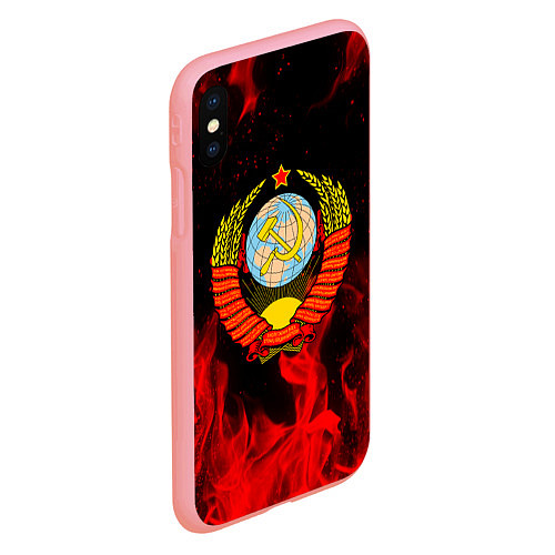 Чехол iPhone XS Max матовый СССР / 3D-Баблгам – фото 2