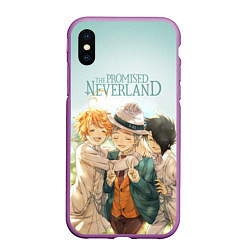 Чехол iPhone XS Max матовый The Promised Neverland
