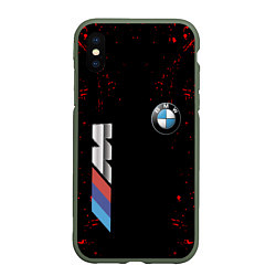 Чехол iPhone XS Max матовый BMW