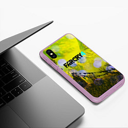 Чехол iPhone XS Max матовый FARCRY4, цвет: 3D-сиреневый — фото 2