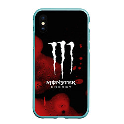 Чехол iPhone XS Max матовый MONSTER ENERGY