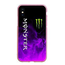 Чехол iPhone XS Max матовый MONSTER ENERGY