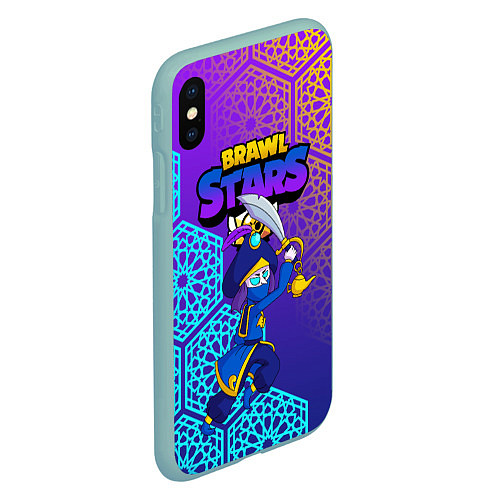 Чехол iPhone XS Max матовый ROGUE MORTIS / 3D-Мятный – фото 2