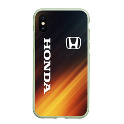 Чехол iPhone XS Max матовый HONDA