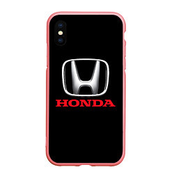 Чехол iPhone XS Max матовый HONDA