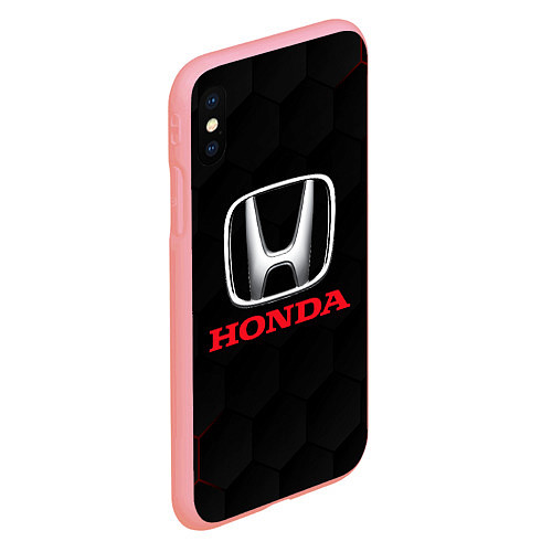 Чехол iPhone XS Max матовый HONDA / 3D-Баблгам – фото 2