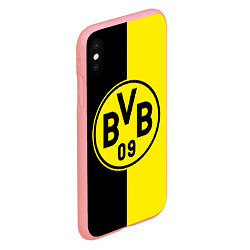 Чехол iPhone XS Max матовый BORUSSIA, цвет: 3D-баблгам — фото 2