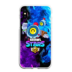 Чехол iPhone XS Max матовый BRAWL STARS NANI