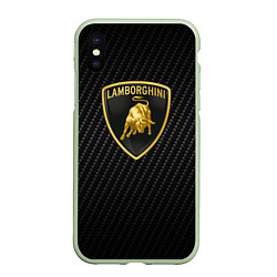 Чехол iPhone XS Max матовый Lamborghini Z