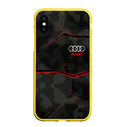 Чехол iPhone XS Max матовый AUDI